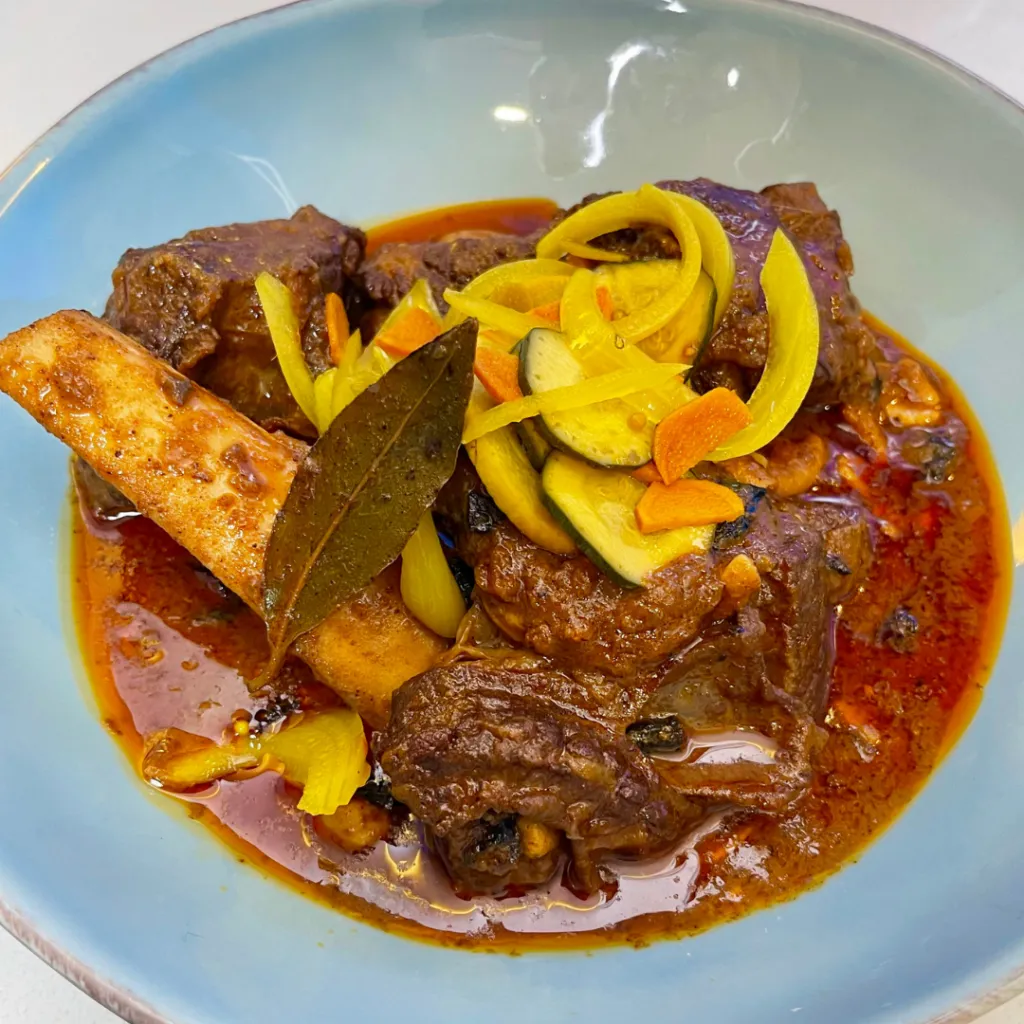 Warm Spice, Red Curry and Coconut Braised Beef Short Ribs by Gregory Gourdet