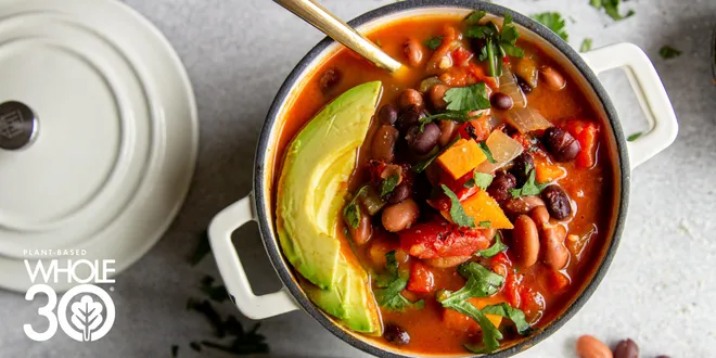 Plant-Based Sweet Potato Chili - The Whole30® Program