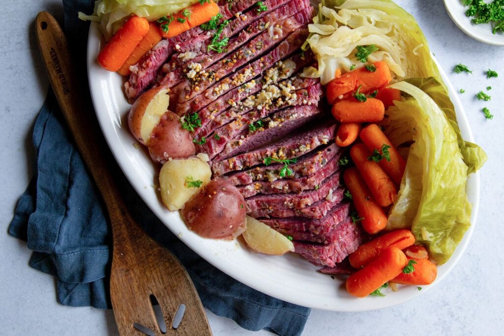 Whole30 Corned Beef and Cabbage 
