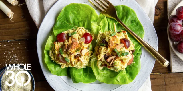 Whole30 Curry Chicken Salad Blog Hero