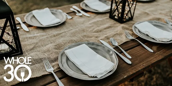 Hero Image Whole30 and Food Freedom Holidays