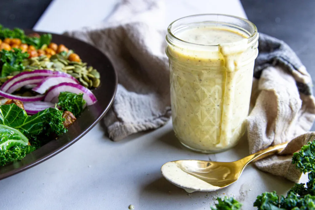 Plant Based Whole30 Caesar Dressing