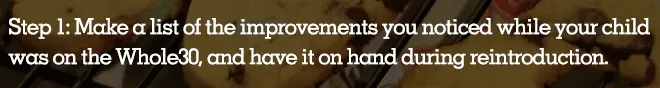 step 1 Helping Kids Connect Food and Behavior