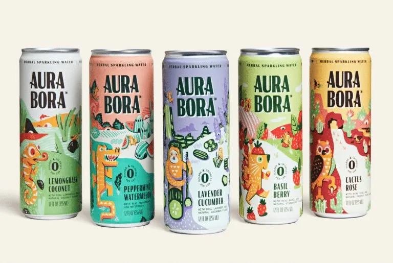 Aura Bora Sparkling Water