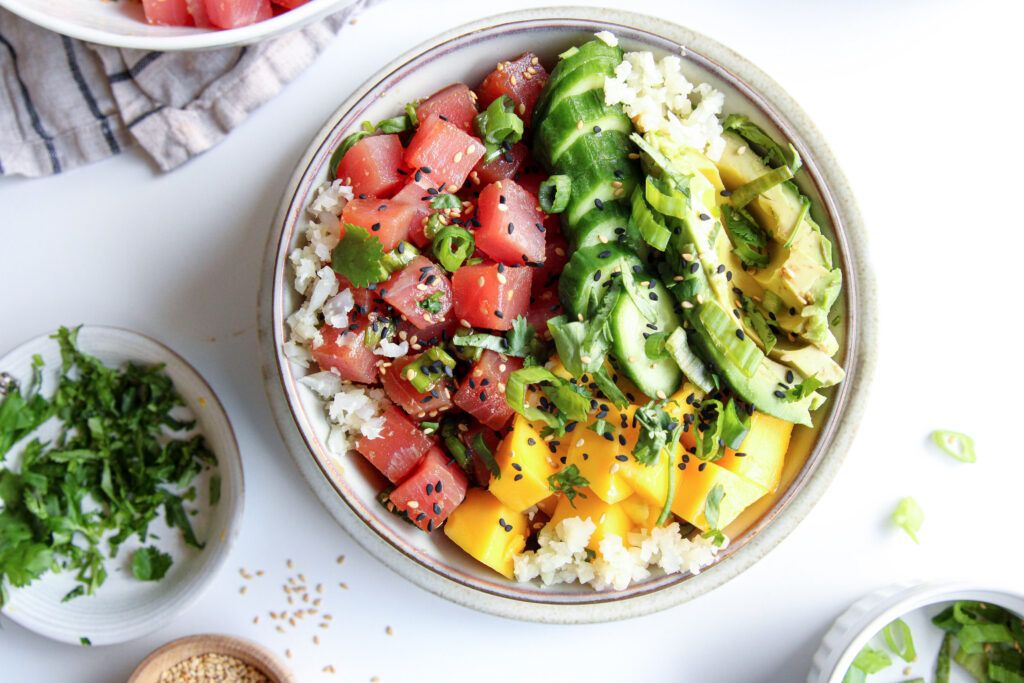 Whole30 Poke Bowl