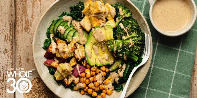 Plant-Based Miso Power Bowl Blog Hero