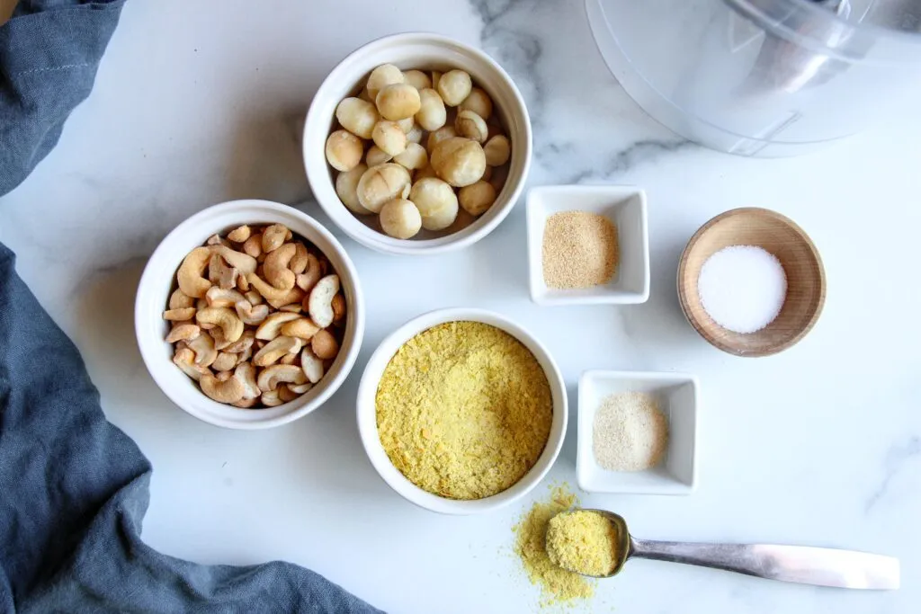 Plant Based Parmesan-Cheese Ingredients