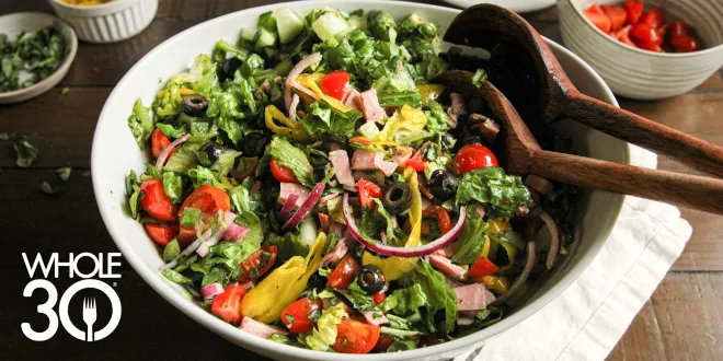 Whole30 Italian Chopped Salad