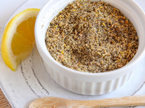 Homemade Lemon Pepper Seasoning - A Joyfully Mad Kitchen