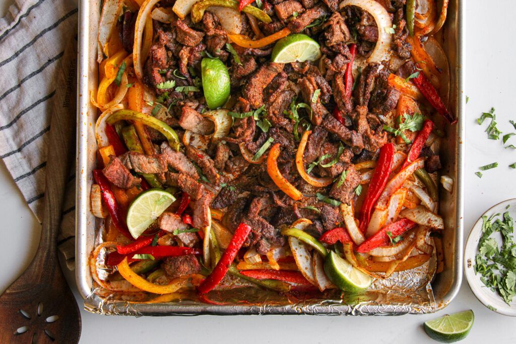 Beef Fajita Skillet with Pico de Gallo