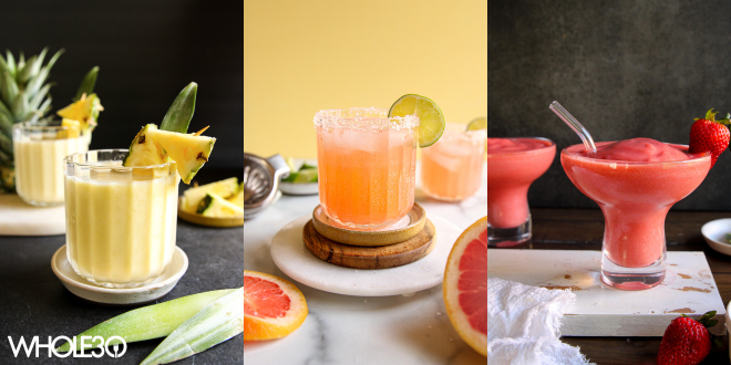 3 Whole30 Mocktails and Food Pairings
