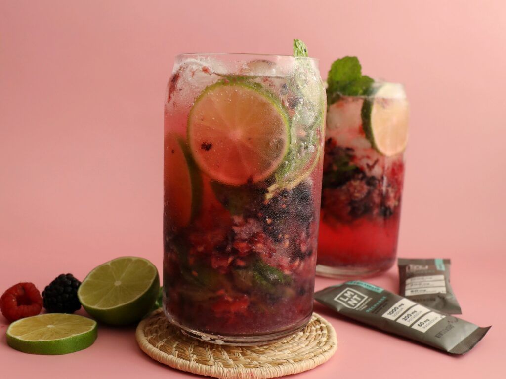 Berries and Mint Refresher