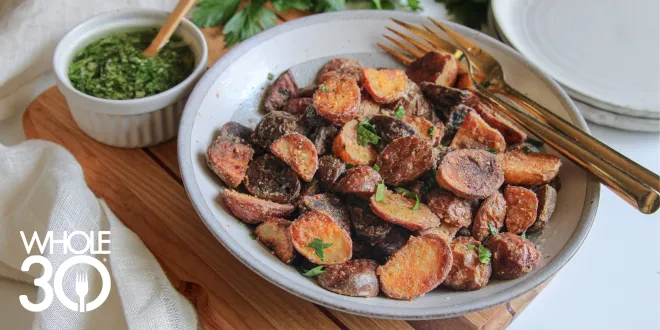 Duck Fat Potatoes with Gremolata - The Whole30® Program
