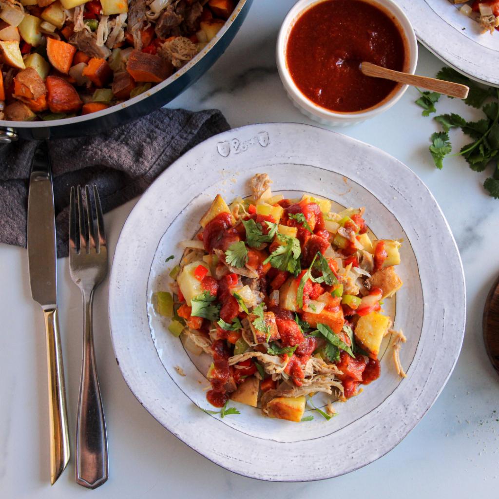 Whole30 Pulled Pork Breakfast Hash