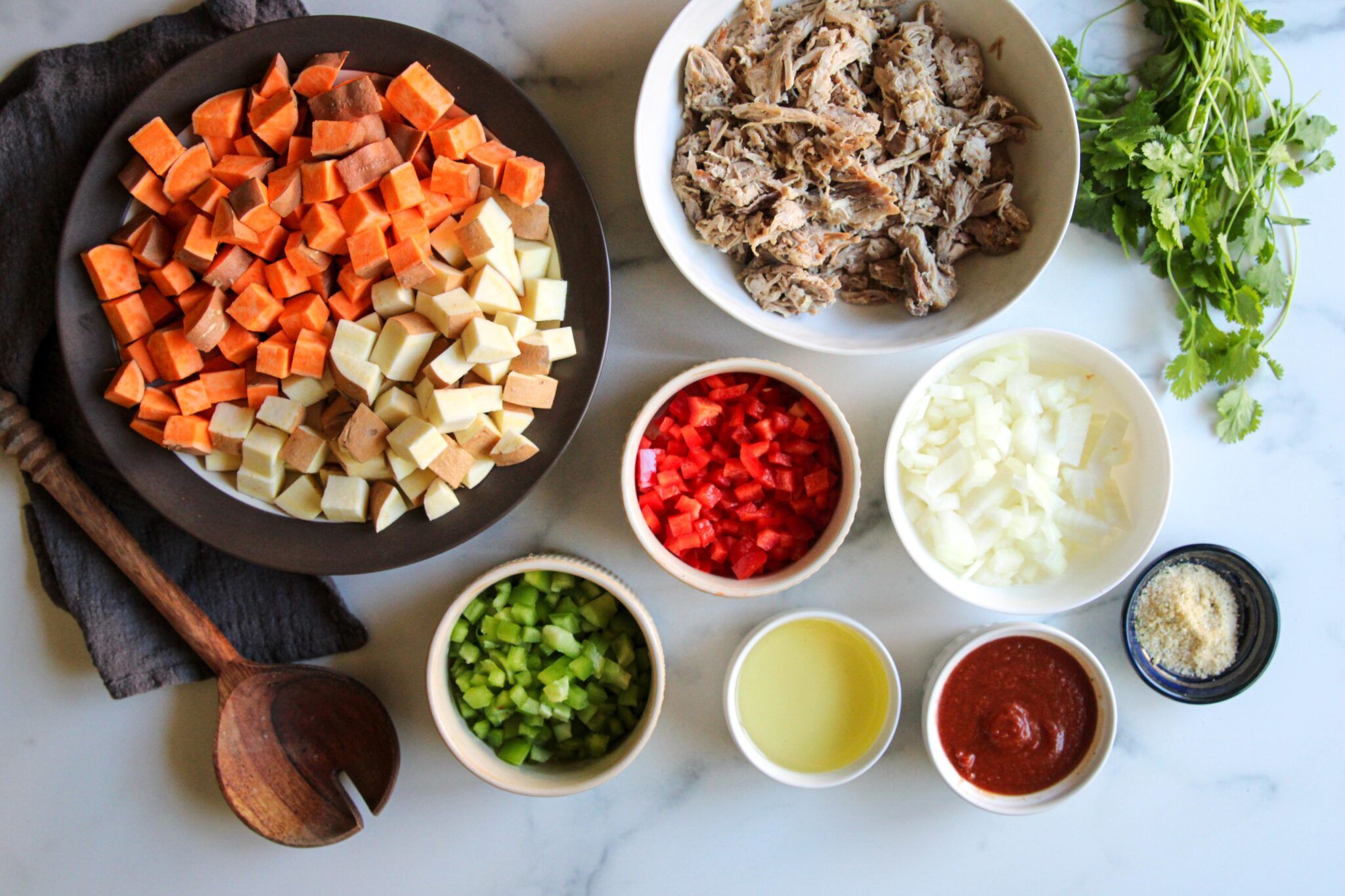 Garlic Pulled Pork Breakfast Hash The Whole30® Program