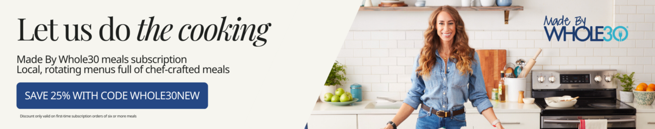 Order Made By Whole30 meals