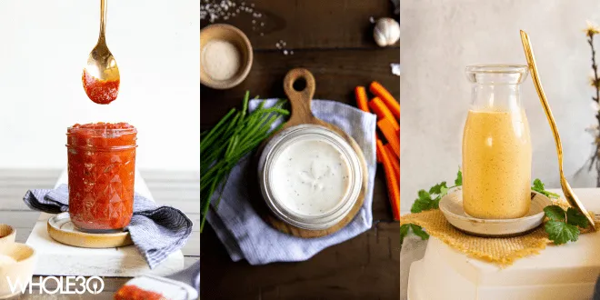 Try 7 Delicious Plant-Based Whole30 Sauces and Condiments