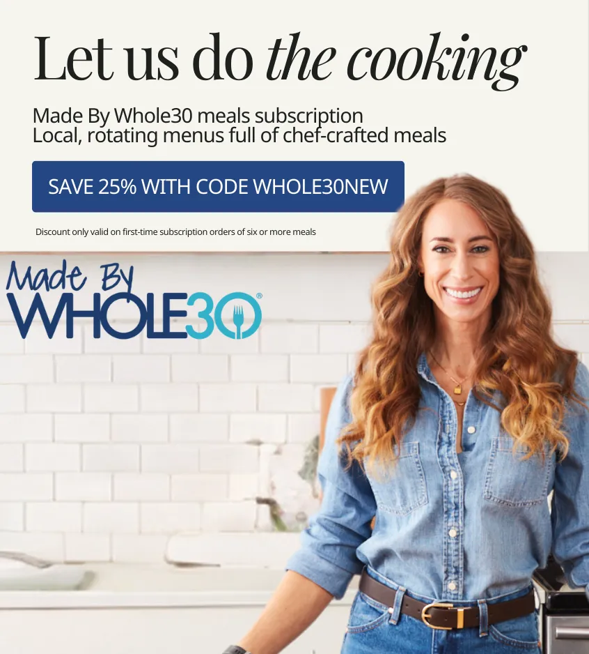 Order Made By Whole30 meals