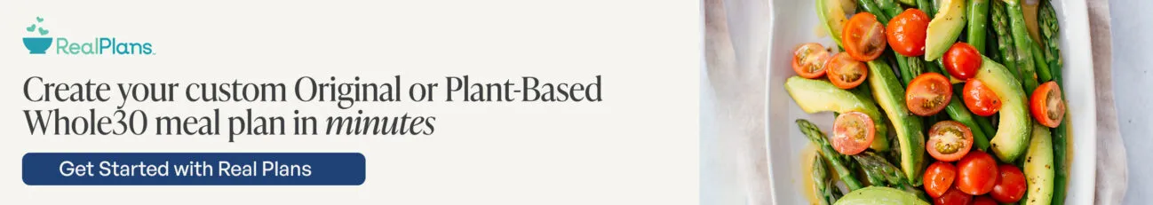 Create your own meal plan.