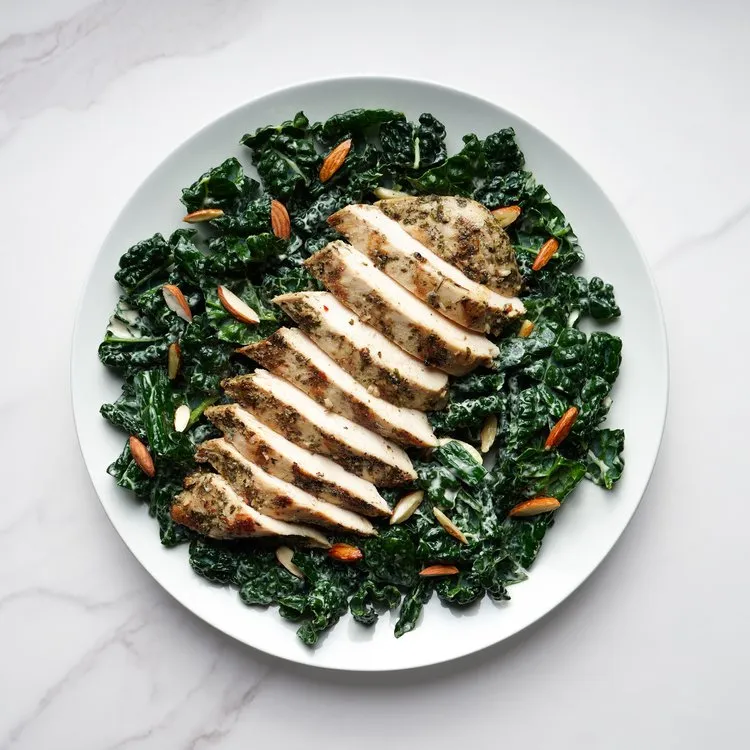 Kale Chicken Caesar