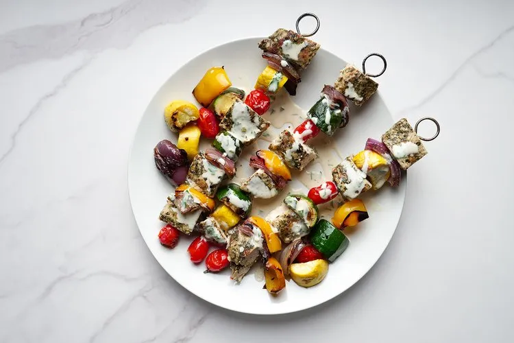 Mediterranean Chicken Skewers