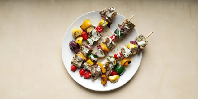 Mediterranean Chicken Skewers