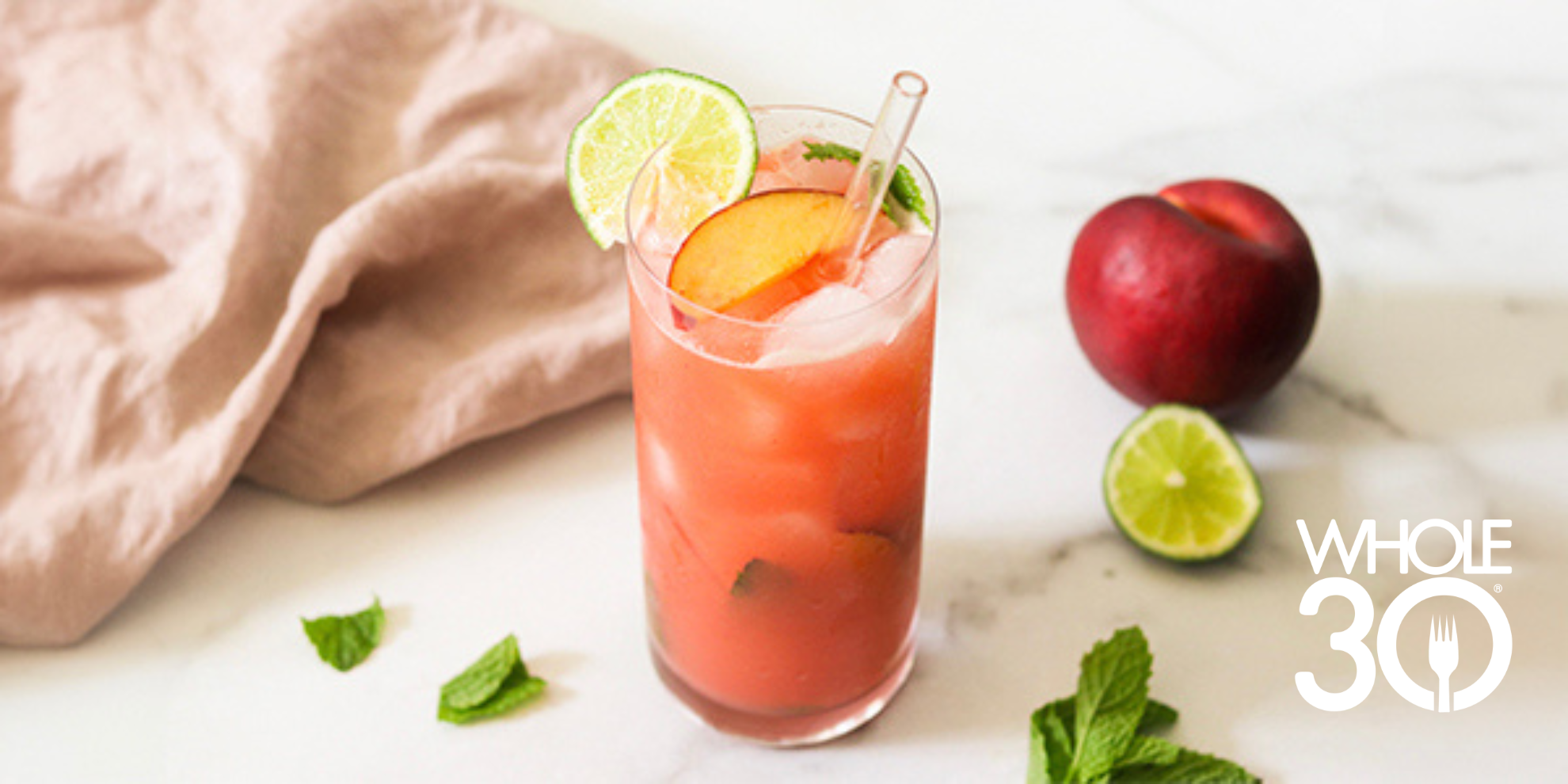 Whole30 Peach Limeade - The Whole30® Program