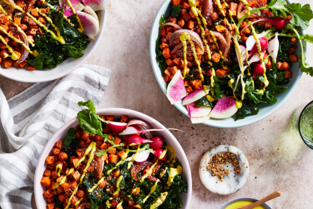 Plant-Based Macrobiotic Bowl with Turmeric Ginger Dressing Blog Image