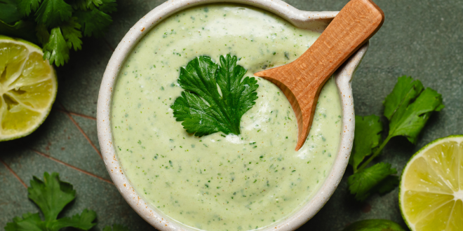 Silken Tofu Cilantro Lime Sauce Round Up Photo