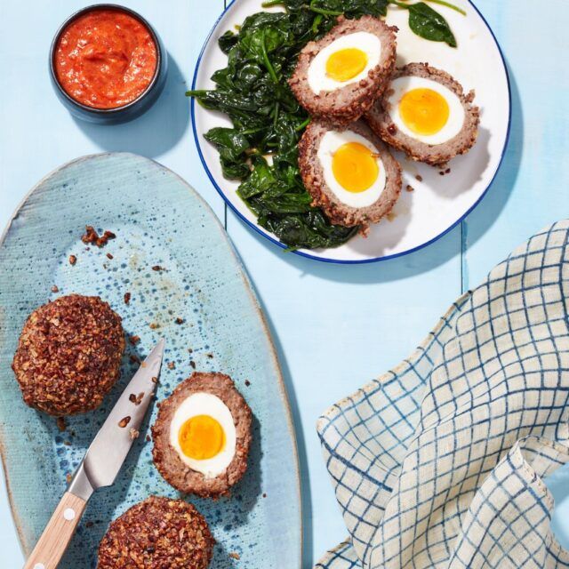 Whole30 Air Fryer Scotch Eggs