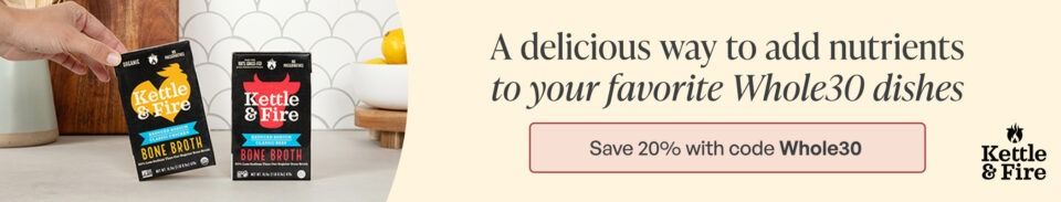 Kettle and Fire Whole30 Web Banner