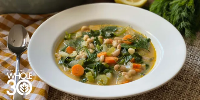 Lemon Dill Bean Soup Blog Hero