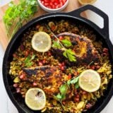 Whole30 Sumac and Lemon Chicken Skillet Square