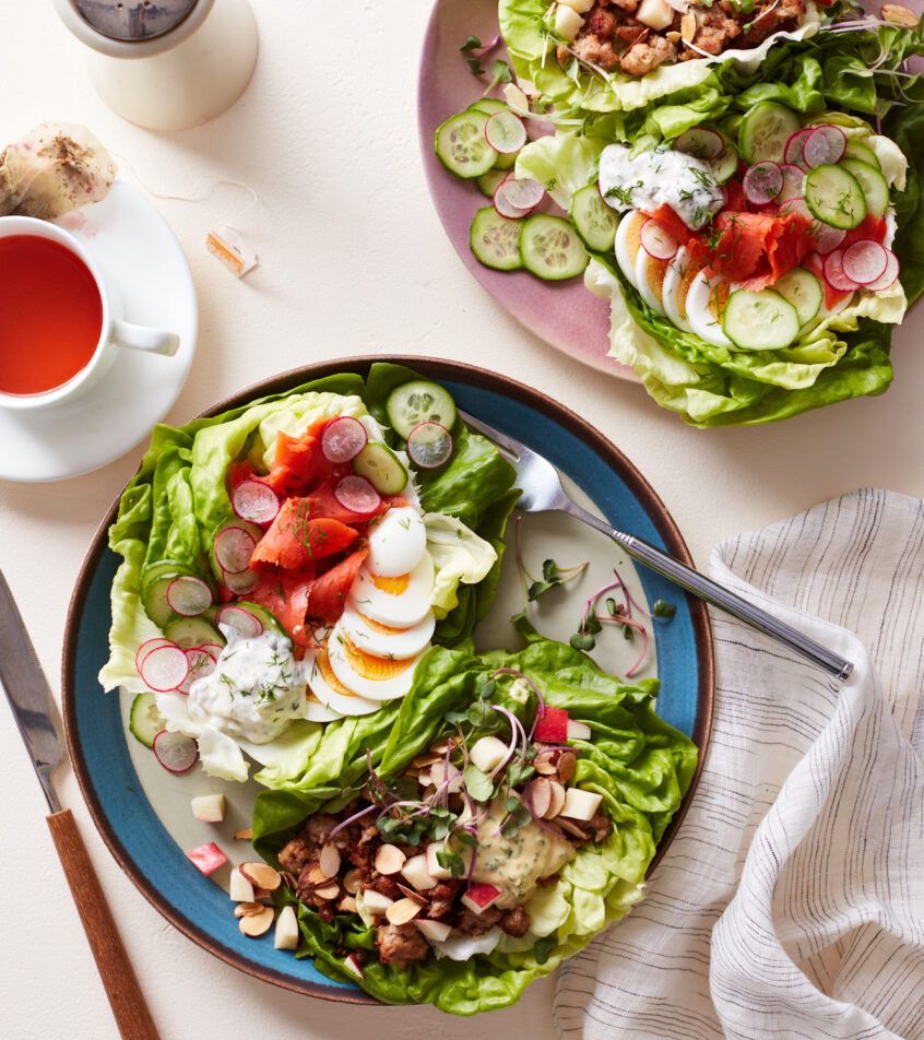 Open-Faced Scandinavian-Style Breakfast Stacks - The Whole30® Program