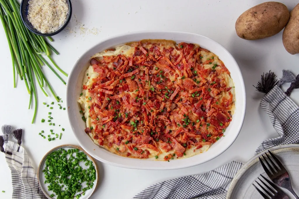 Whole30 Loaded Baked Potato Casserole