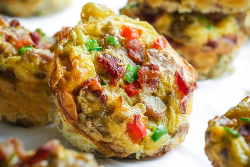 Whole30 Potato Sausage Egg Bites