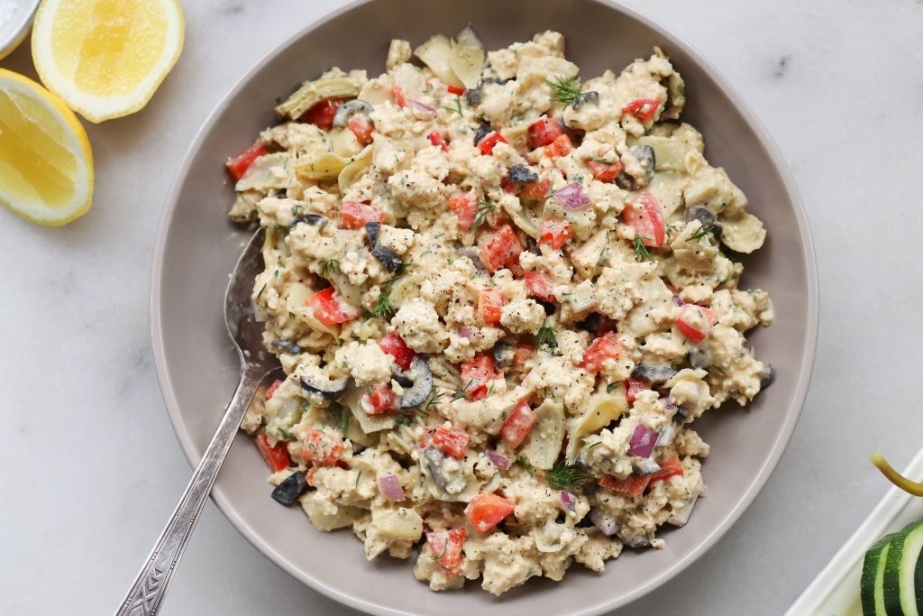 Greek-Inspired Tofu Dip