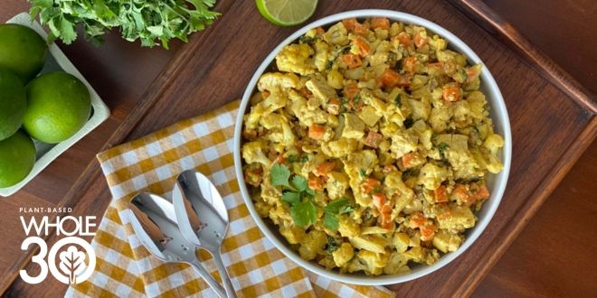 Curried Cauliflower Tofu Salad - The Whole30® Program