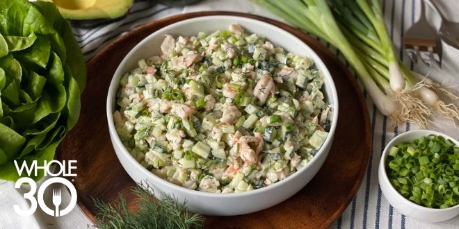 Dilly Cucumber and Shrimp Salad - The Whole30® Program