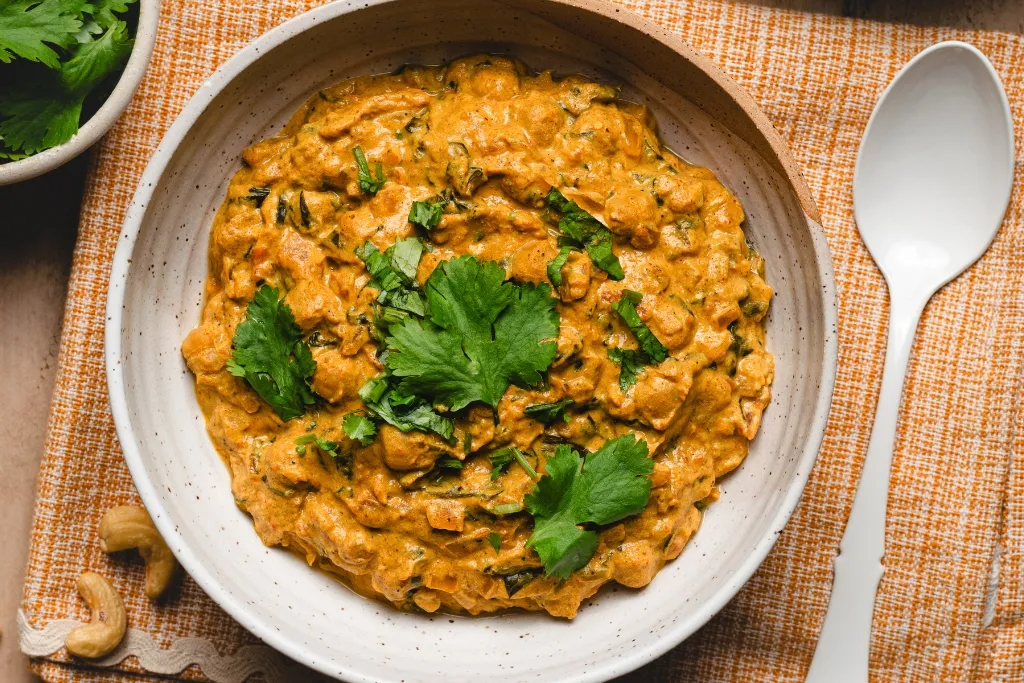 Plant-based Chickpea Tomato Curry