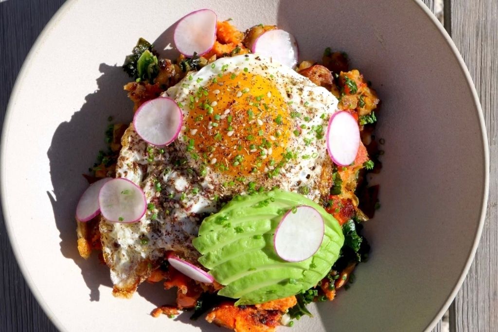 Smoked Salmon Hash with Za'atar Fried Eggs