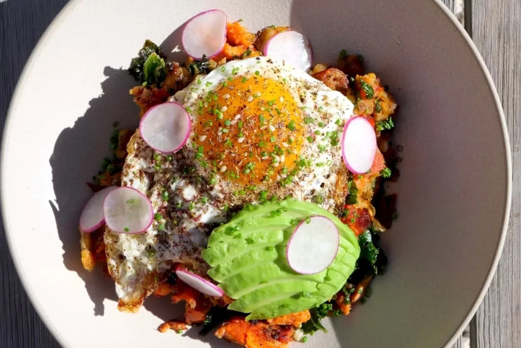 Smoked Salmon Hash with Za'atar Fried Eggs