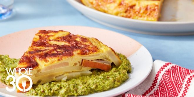 Spanish-Style Tortilla with Root Vegetables Recipe
