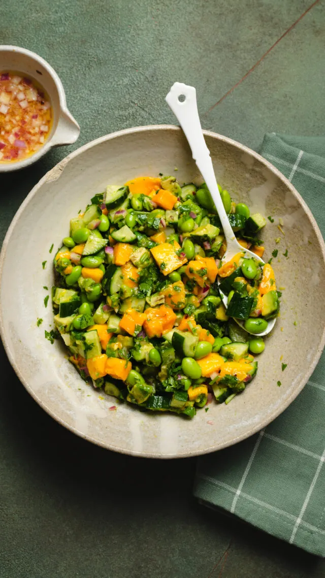 Edamame Mango Salad