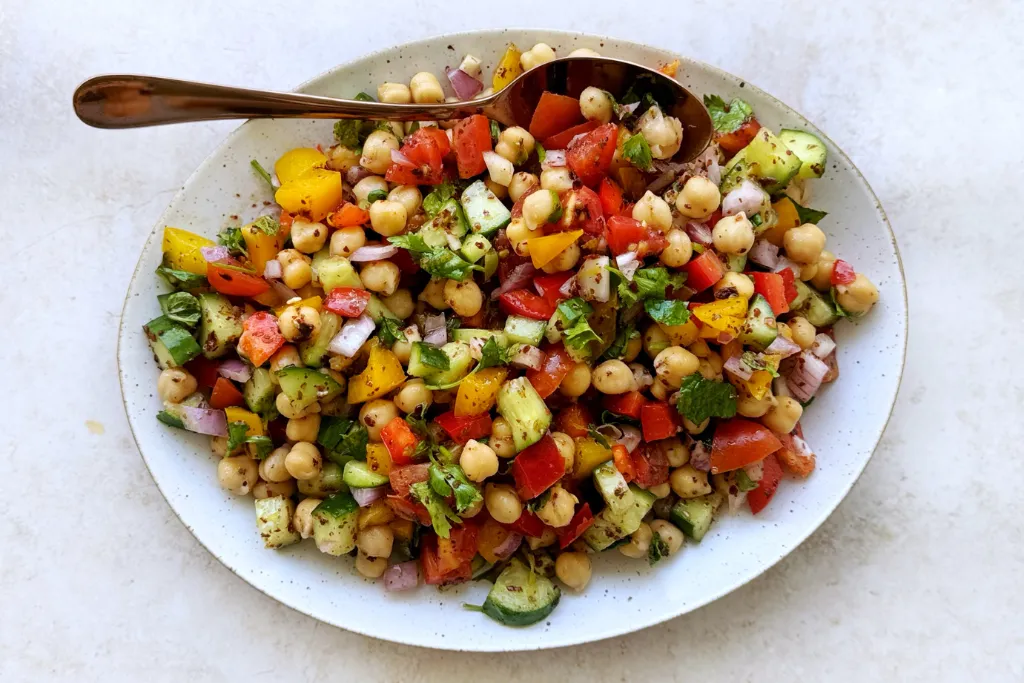 Plant-Based Whole30 Balela Salad 2 Blog Image