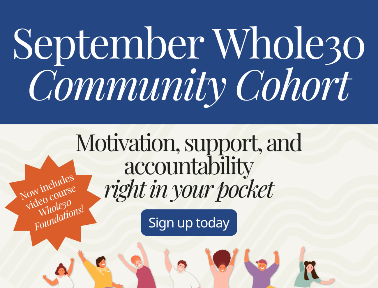 Join the September Whole30 Community Cohort