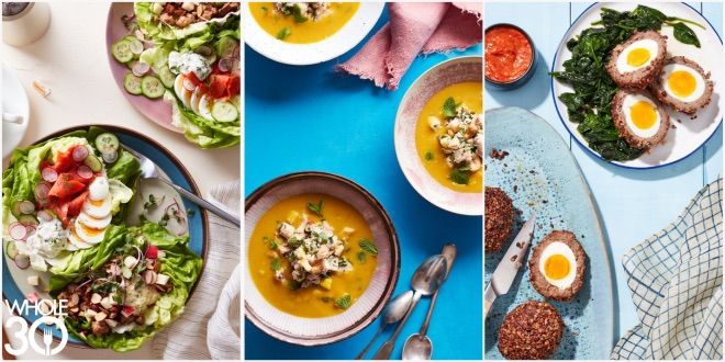 Recipe Roundup Blog Hero - Recipes from The New Whole30 Round up Hero
