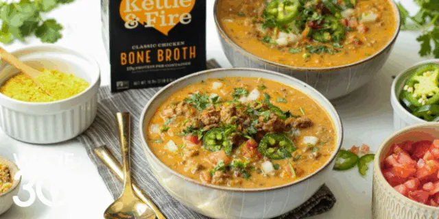 Whole30 Nacho Soup Blog Cover