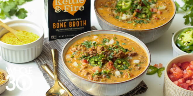 Whole30 Nacho Soup Blog Cover