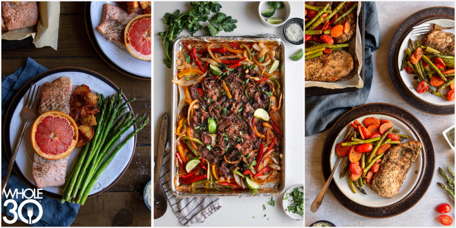 Whole30 Sheet Pan Round up Hero